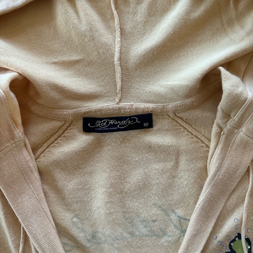 Ed Hardy Yellow Mini Dress - Picture 3 of 8